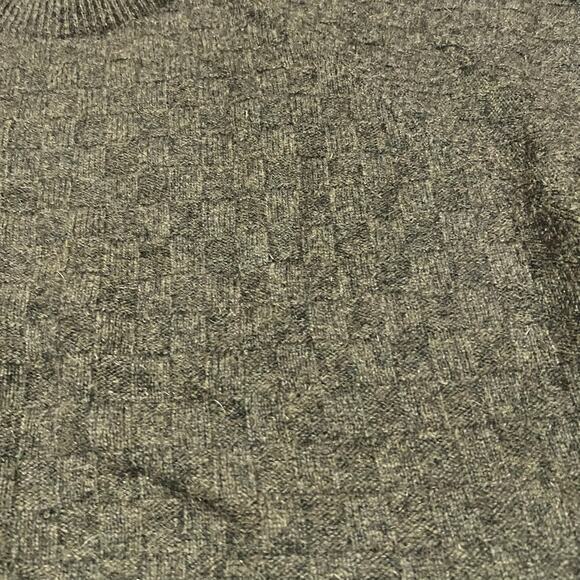 Lothlorian Sweater Mens Large Green Merino Wool Possum New Zealand - Picture 2 of 7